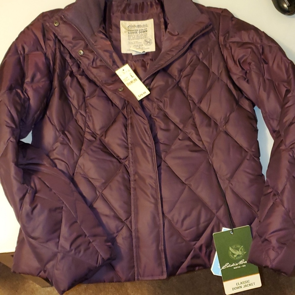 Eddie Bauer goose down jacket